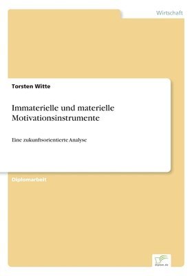 Torsten Witte - Immaterielle und materielle Motivationsinstrumente, Häftad