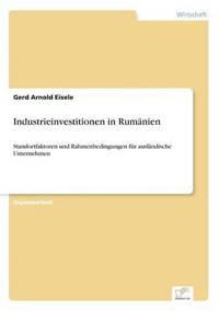 bokomslag Industrieinvestitionen in Rumnien