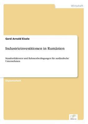 bokomslag Industrieinvestitionen in Rumnien