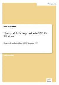 bokomslag Lineare Mehrfachregression in SPSS für Windows