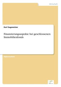 bokomslag Finanzierungsaspekte bei geschlossenen Immobilienfonds