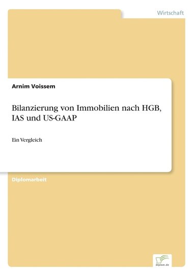 bokomslag Bilanzierung von Immobilien nach HGB, IAS und US-GAAP