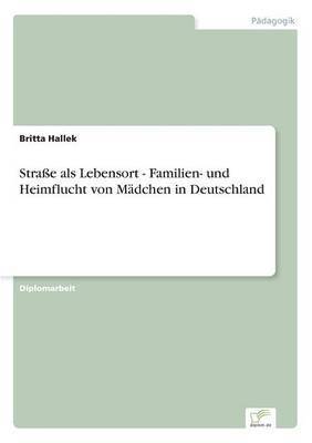 Britta Hallek - Straße als Lebensort - Familien- und Heimflucht von Mädchen in Deutschland, Häftad