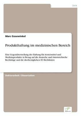 bokomslag Produkthaftung im medizinischen Bereich