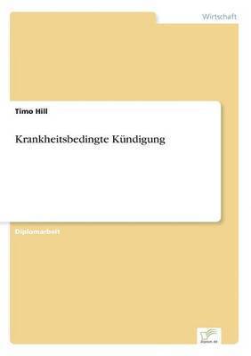 bokomslag Krankheitsbedingte Kündigung