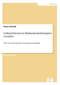 bokomslag Cultural Factors in Multinational Enterprise Location