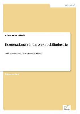 bokomslag Kooperationen in der Automobilindustrie