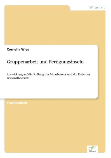 bokomslag Gruppenarbeit und Fertigungsinseln