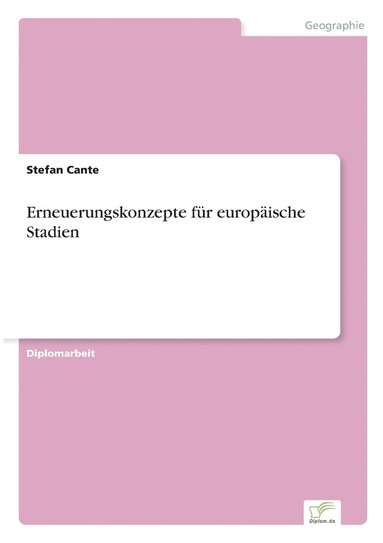 bokomslag Erneuerungskonzepte fr europische Stadien