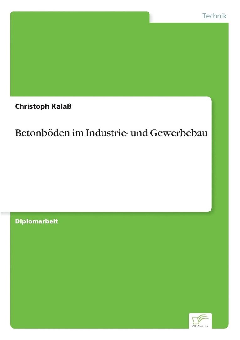 Betonbden im Industrie- und Gewerbebau 1