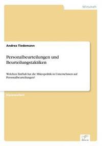 bokomslag Personalbeurteilungen und Beurteilungstaktiken