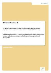 bokomslag Alternative soziale Sicherungssysteme