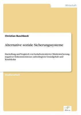 Alternative soziale Sicherungssysteme 1