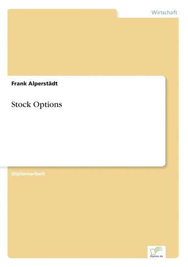 bokomslag Stock Options