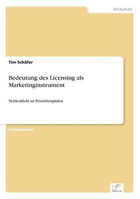 bokomslag Bedeutung des Licensing als Marketinginstrument