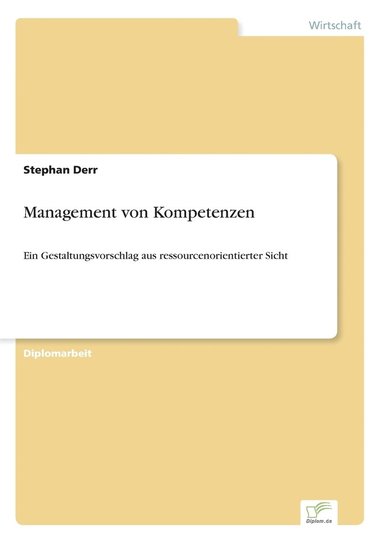 bokomslag Management von Kompetenzen