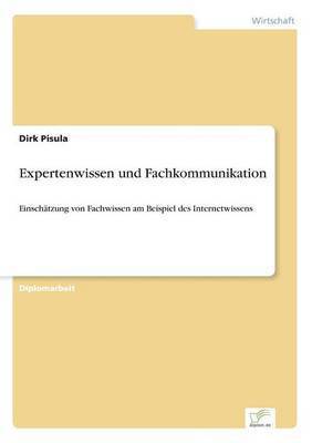 bokomslag Expertenwissen und Fachkommunikation