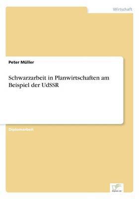 Peter Müller - Schwarzarbeit in Planwirtschaften am Beispiel der UdSSR, Häftad