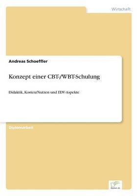 Konzept einer CBT-/WBT-Schulung 1