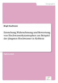 bokomslag Entstehung, Wahrnehmung und Bewertung von Hochwasserkatastrophen am Beispiel der jngsten Hochwasser in Koblenz