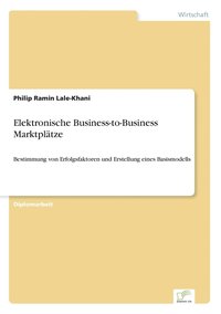 bokomslag Elektronische Business-to-Business Marktpltze