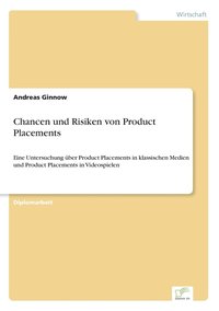 bokomslag Chancen und Risiken von Product Placements