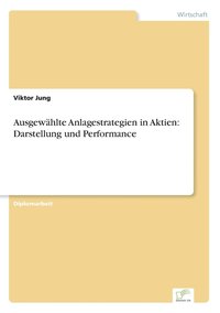 bokomslag Ausgewählte Anlagestrategien in Aktien
