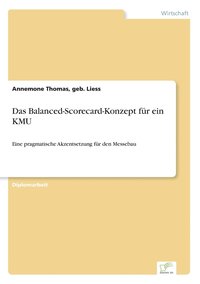 bokomslag Das Balanced-Scorecard-Konzept fr ein KMU
