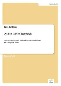 bokomslag Online Market Research