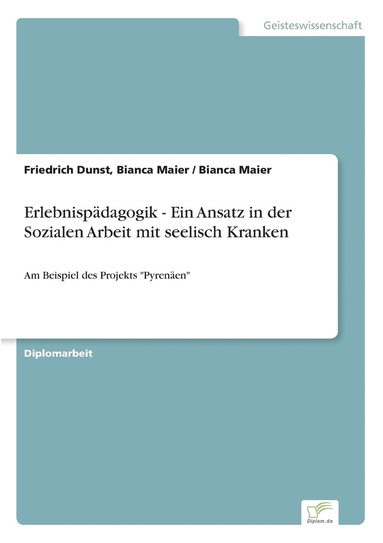 bokomslag Erlebnispdagogik - Ein Ansatz in der Sozialen Arbeit mit seelisch Kranken