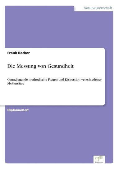 bokomslag Die Messung von Gesundheit