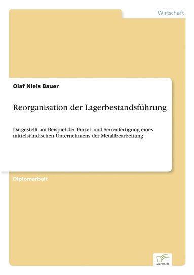 bokomslag Reorganisation der Lagerbestandsfhrung