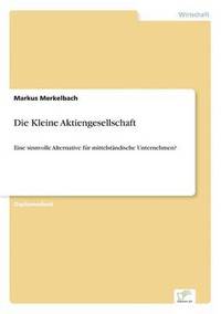 bokomslag Kleine Aktiengesellschaft