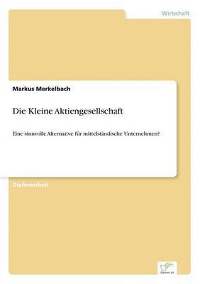 bokomslag Kleine Aktiengesellschaft