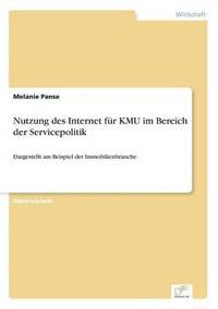 bokomslag Nutzung des Internet für KMU im Bereich der Servicepolitik