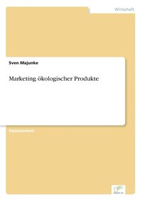 bokomslag Marketing ökologischer Produkte