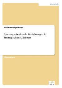 bokomslag Interorganisationale Beziehungen in Strategischen Allianzen
