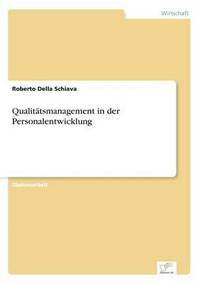 bokomslag Qualittsmanagement in der Personalentwicklung