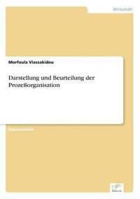 bokomslag Darstellung und Beurteilung der Prozeßorganisation