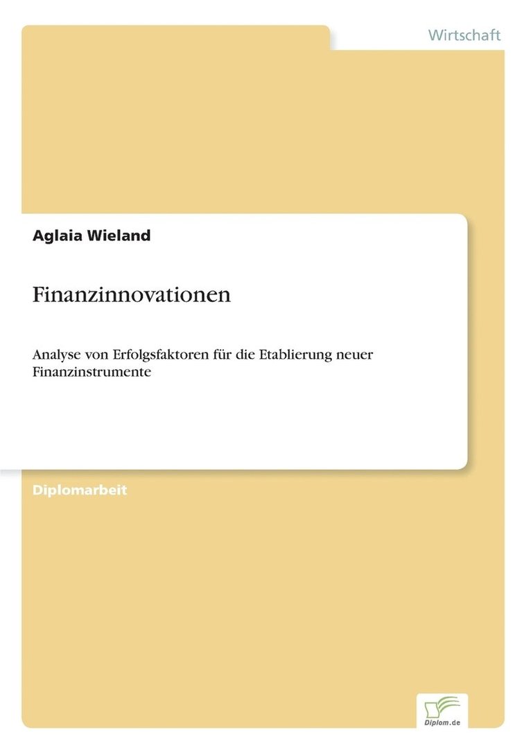 Finanzinnovationen 1