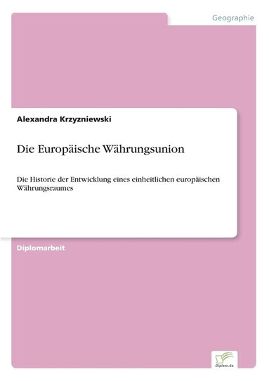 bokomslag Die Europische Whrungsunion