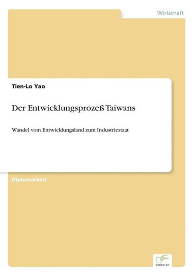 bokomslag Der Entwicklungsproze Taiwans