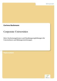 bokomslag Corporate Universities