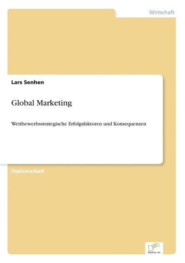 bokomslag Global Marketing