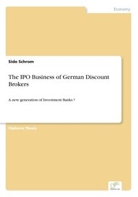 bokomslag The IPO Business of German Discount Brokers
