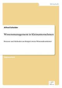 bokomslag Wissensmanagement in Kleinunternehmen