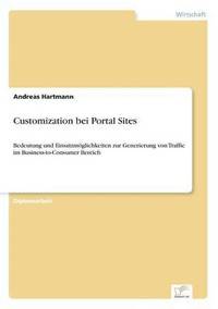 bokomslag Customization bei Portal Sites