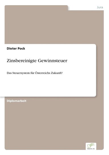 bokomslag Zinsbereinigte Gewinnsteuer