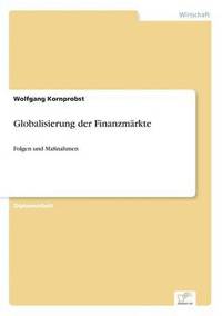 bokomslag Globalisierung der Finanzmarkte