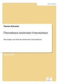 bokomslag Übernahmen insolventer Unternehmen